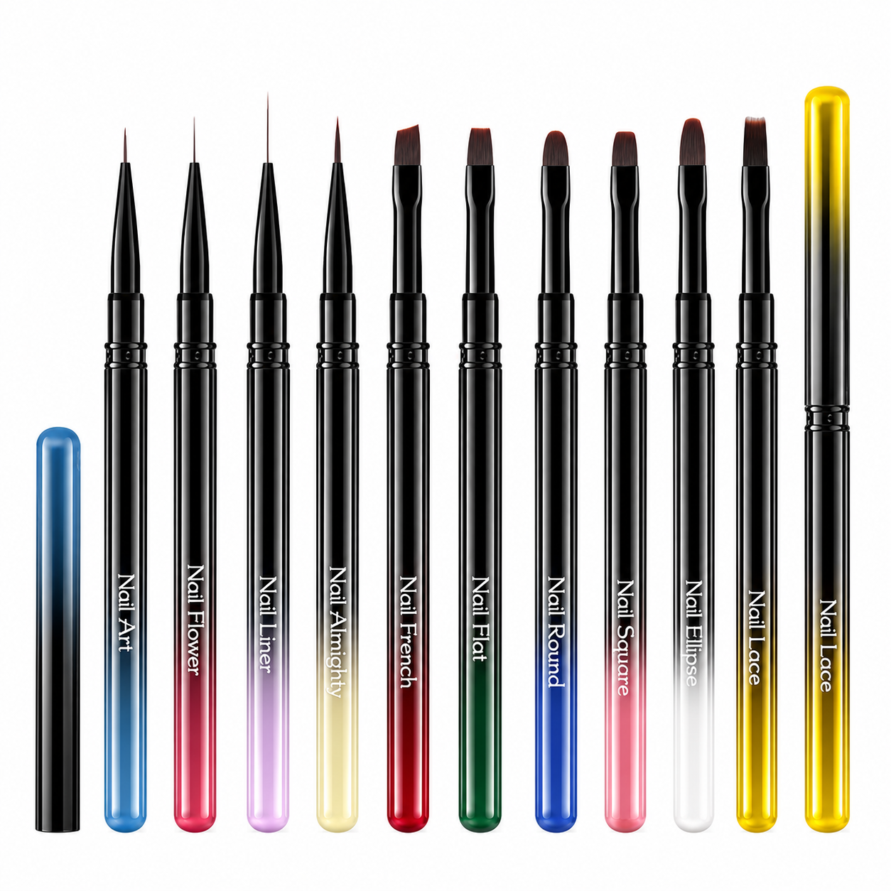 Nail Art Construction Brush & Pen Set | Paint Like The Stars