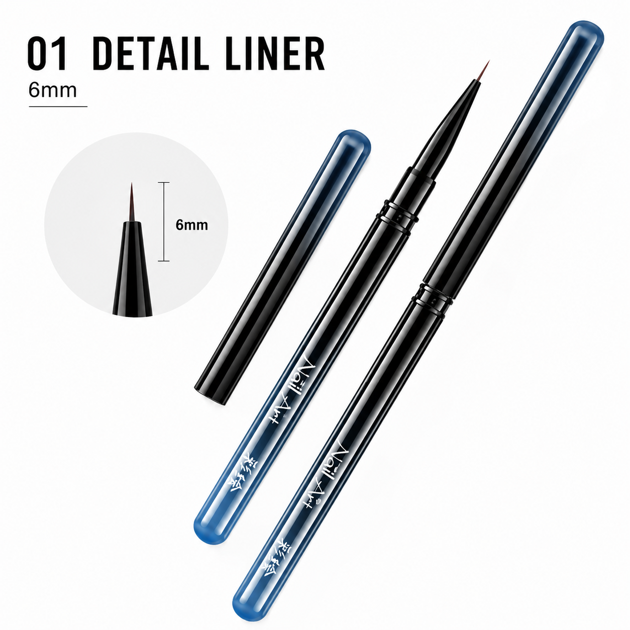 Nail Art Construction Brush & Pen Set | Paint Like The Stars