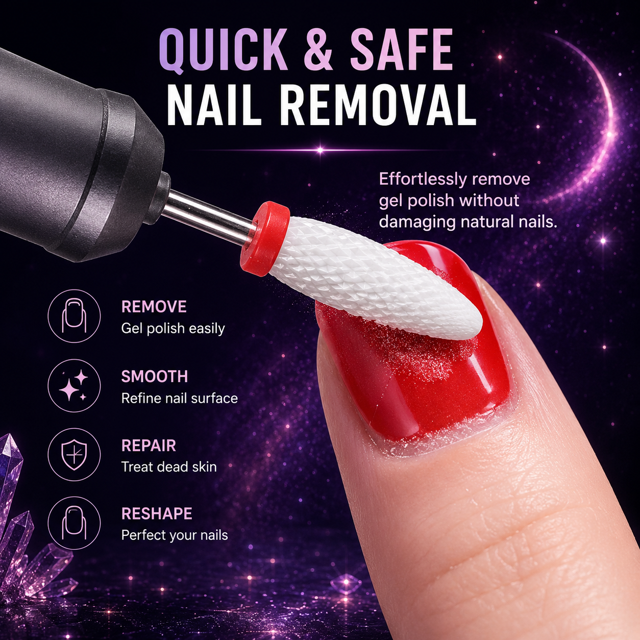 Yames M-50 Electric Nail Drill | Entry, Recommended & Upgraded Editions